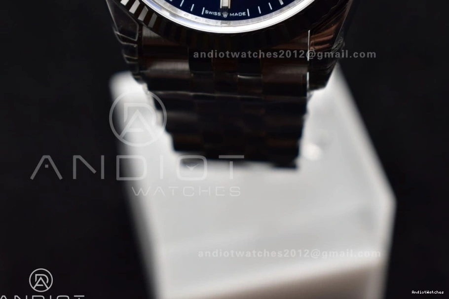 VSF Jubilee Stick On Edition 126234 420 Steel 36 904L DateJust Dial Sophisticated Blue Best SS VS 1:1 Bracelet 0312